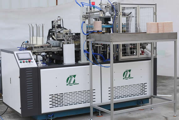 单面淋膜纸杯机=Single Paper Cup Machine